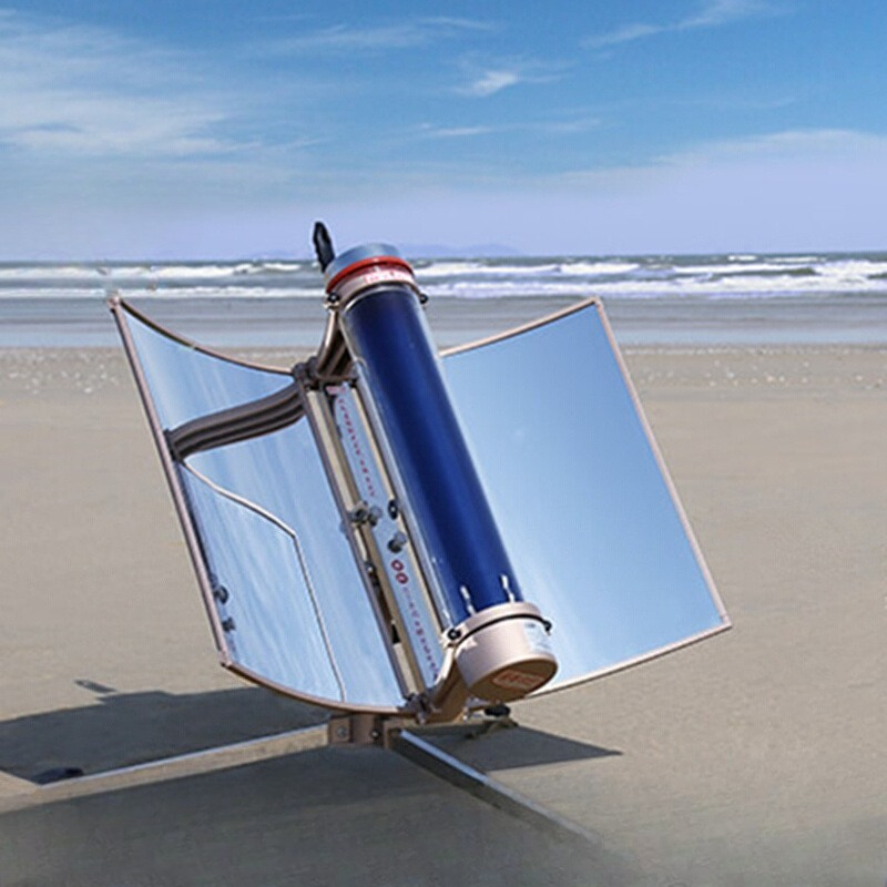 Solar Oven Camp - เตาปิ้งย่างพลังงานแสงอาทิตย์แบบพกพา สำหรับแคมป์ปิ้ง ปิกนิก ปลอดควัน เตาอบสแตนเลสแบบพกพาสำหรับกิจกรรมกลางแจ้ง