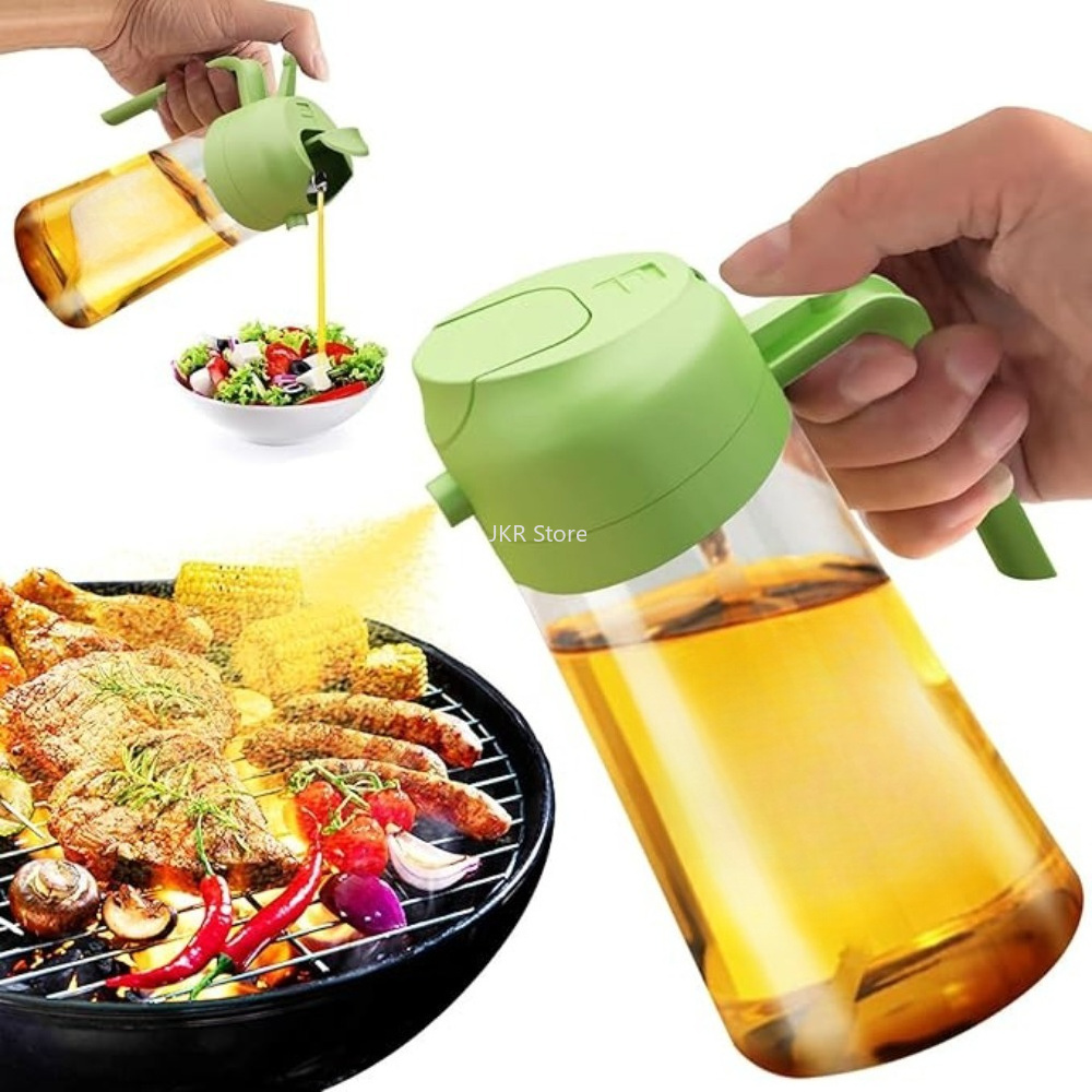 Camping Cooking Bbq - ขวดสเปรย์น้ำมันมะกอก 2 in 1 ขนาดใหญ่ สำหรับทำอาหาร