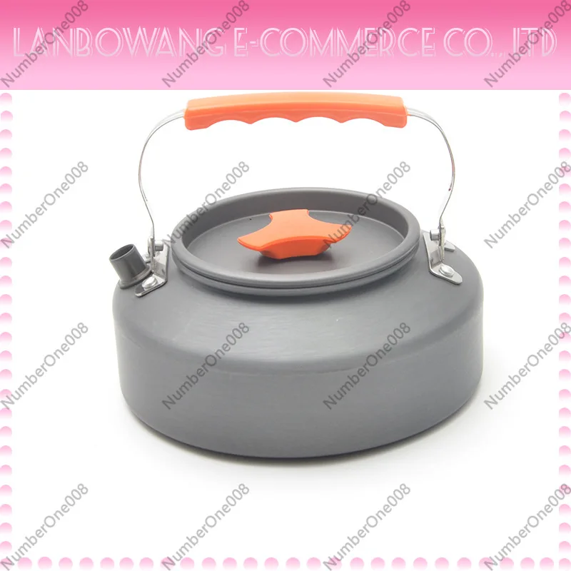 Camping Cooking Pot Large - กาต้มน้ำสำหรับตั้งแคมป์แบบพกพา ความจุขนาดใหญ่ ทำจากสแตนเลส ใช้สำหรับชงกาแฟ ชา สำหรับกิจกรรมกลางแจ้ง