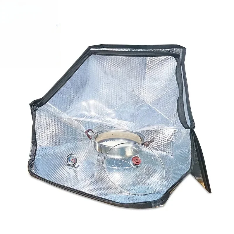 Solar Oven Camp - เตาอบพลังงานแสงอาทิตย์ที่เป็นมิตรต่อสิ่งแวดล้อมและคาร์บอนต่ำ เหมาะสำหรับการตั้งแคมป์และอบอาหารด้วยพลังงานแสงอาทิตย์