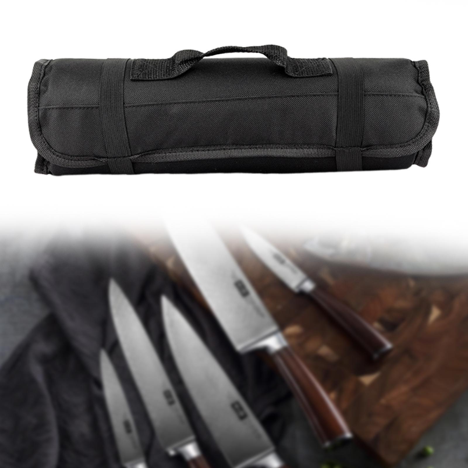 กระเป๋าใส่มีดเชฟแบบม้วน ผ้าอ็อ - Camping Cooking Utensil Roll บทวิจารณ์และราคา