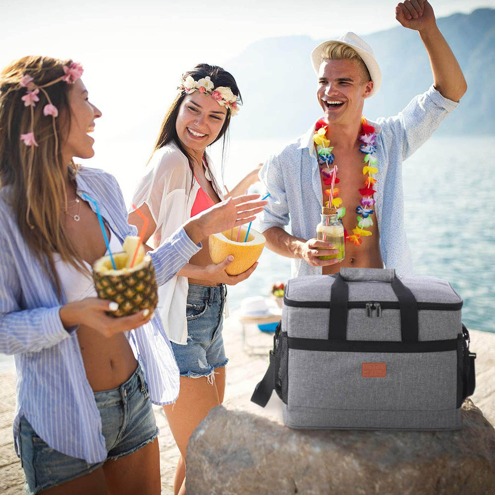 35L ขนาดใหญ่ความจุพับ Cooler B - Camping Cooking Box บทวิจารณ์และราคา