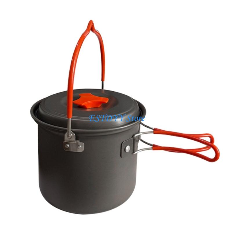 G6DE กาต้มน้ำแคมป์แข็ง 1.4 ลิต - Camping Cooking Pot Large บทวิจารณ์และราคา