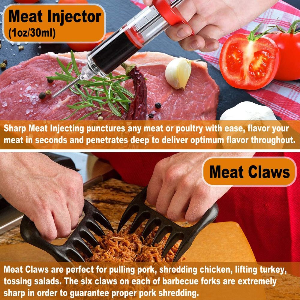 ชุดอุปกรณ์ปิ้งย่างบาร์บีคิว 26 - Meat Thermometer Camp บทวิจารณ์และราคา