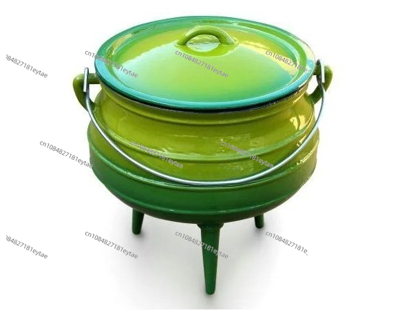 หม้อเหล็กหล่อเคลือบแบบใหม่สำหร - Camp Dutch Oven Cast บทวิจารณ์และราคา