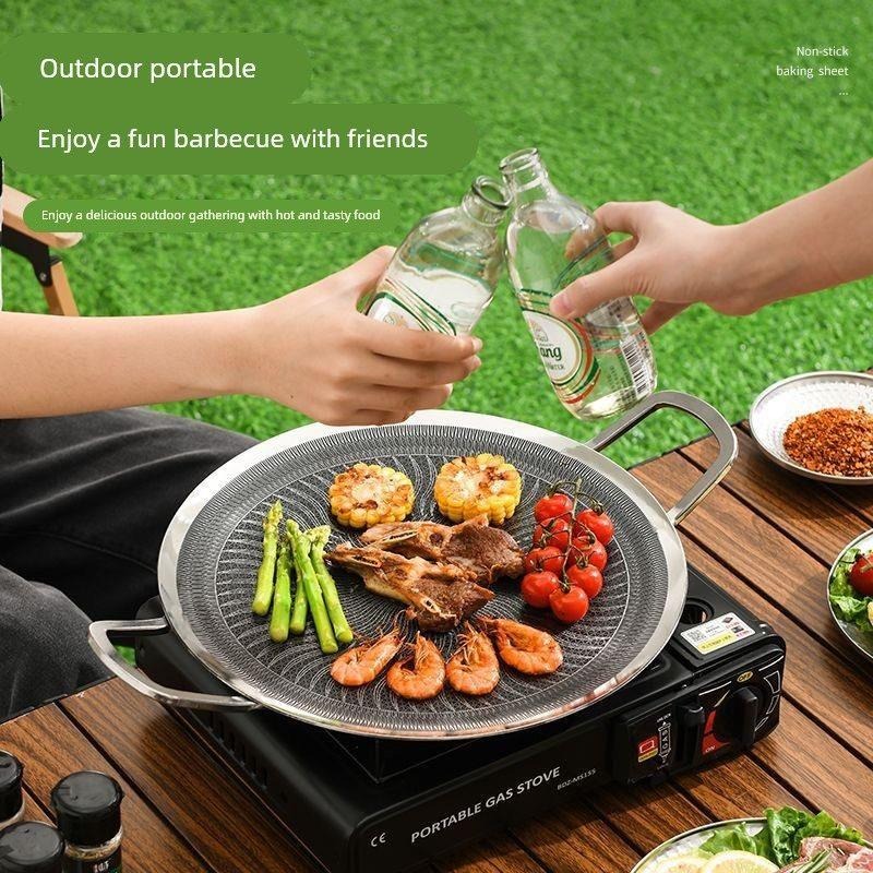 กระทะย่างบาร์บีคิวอเนกประสงค์ส - Camping Cooking Bbq บทวิจารณ์และราคา