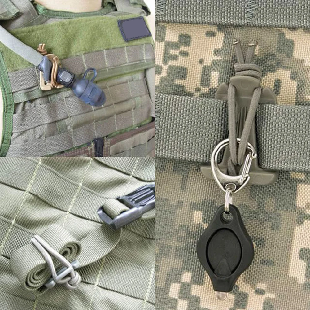 1/2/5 ชิ้น ตัวล็อคกระเป๋าเป้สะ - Camping Cooking Hanger บทวิจารณ์และราคา