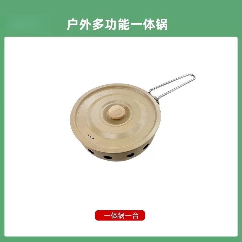 เตาแก๊สแบบพกพาสำหรับใช้กลางแจ้ - Camping Cooking One Pot บทวิจารณ์และราคา