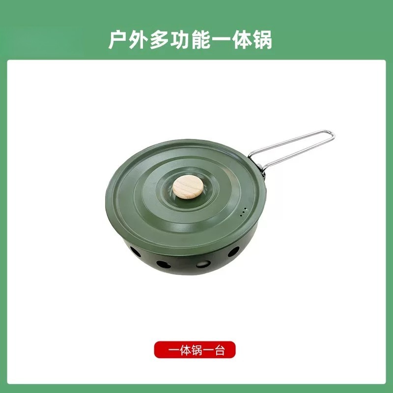 เตาแก๊สแบบพกพาสำหรับใช้กลางแจ้ - Camping Cooking One Pot บทวิจารณ์และราคา