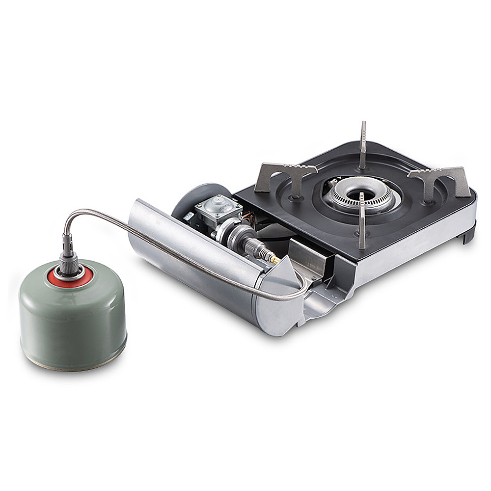 เตาแคมปิ้งกลางแจ้งอะแดปเตอร์วา - Cooking On Camping Stove บทวิจารณ์และราคา