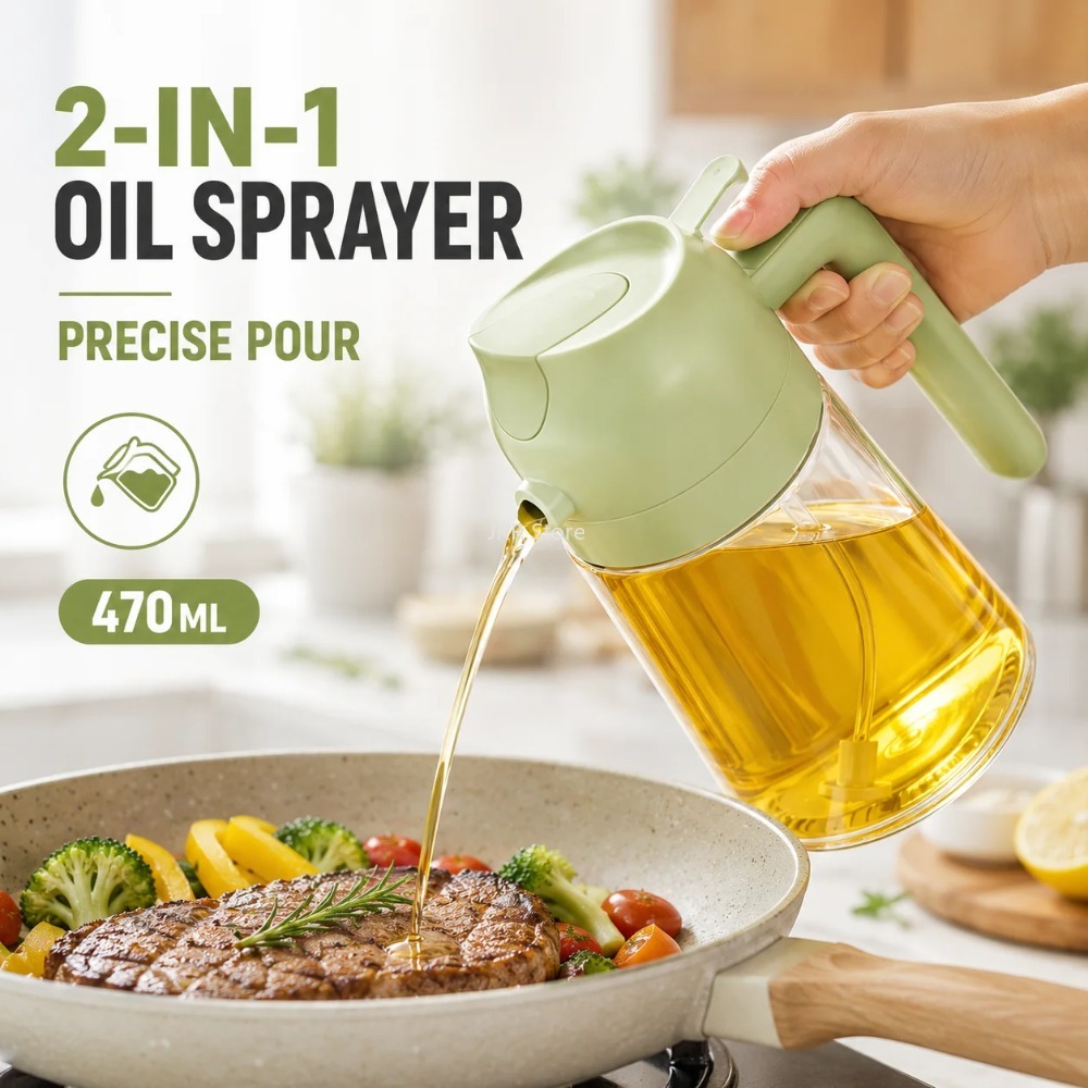 ขวดสเปรย์น้ำมันมะกอก 2 in 1 ขน - Camping Cooking Bbq บทวิจารณ์และราคา