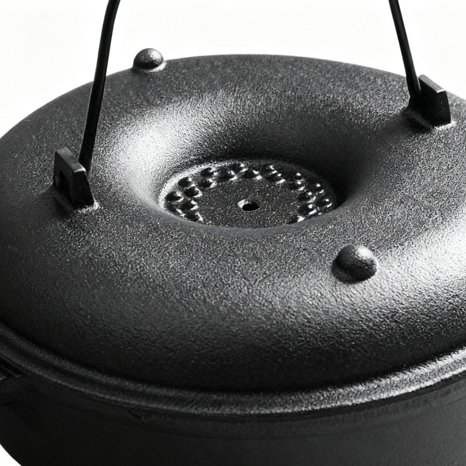 หม้อเหล็กหล่อแบบมีหูจับ สำหรับ - Camp Dutch Oven Cast บทวิจารณ์และราคา