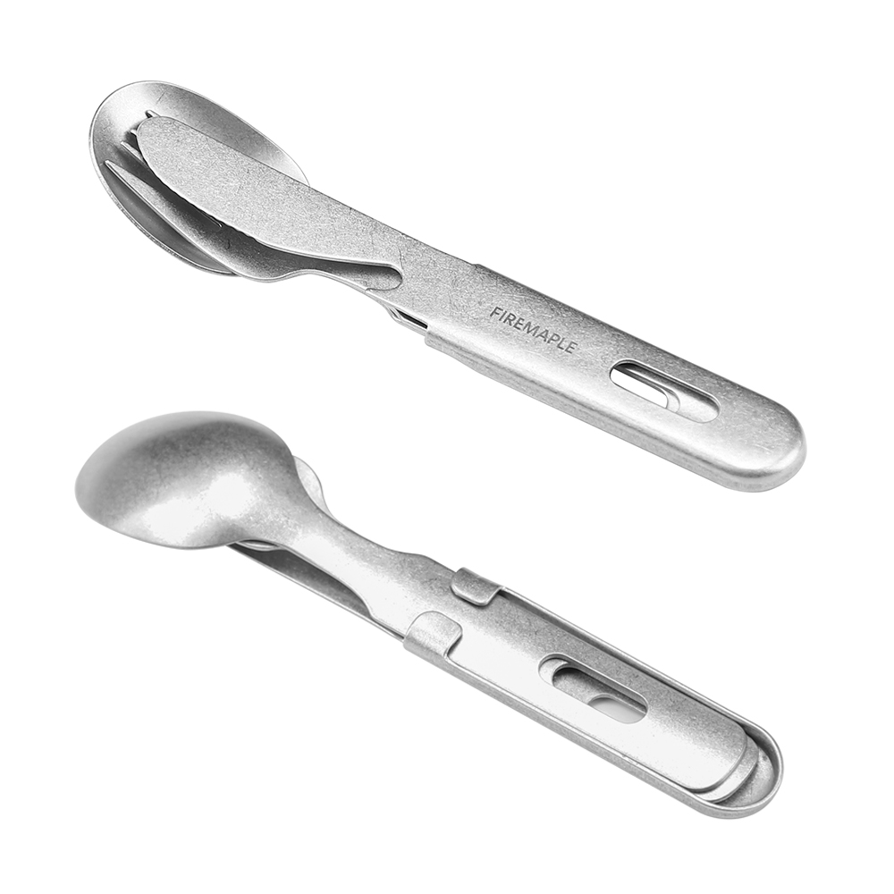 ชุดเครื่องใช้ใน3in1ช้อนส้อมมีด - Camping Cooking And Eating Set บทวิจารณ์และราคา