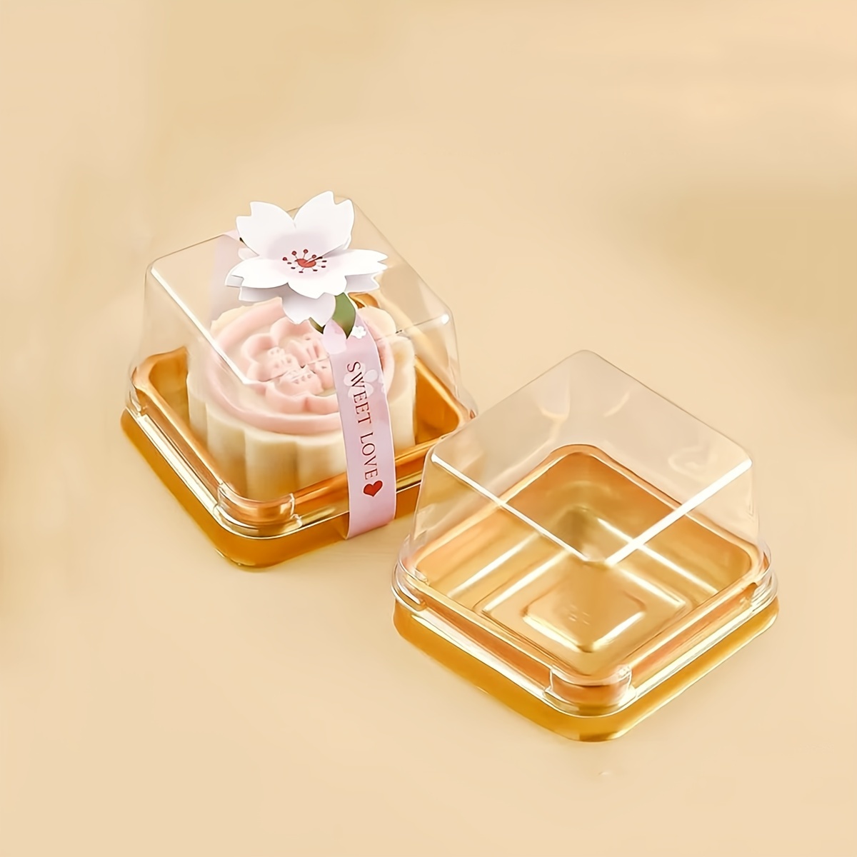 ชุดกล่องเค้กมินิพลาสติกใส 50 ช - Camping Cooking Box บทวิจารณ์และราคา