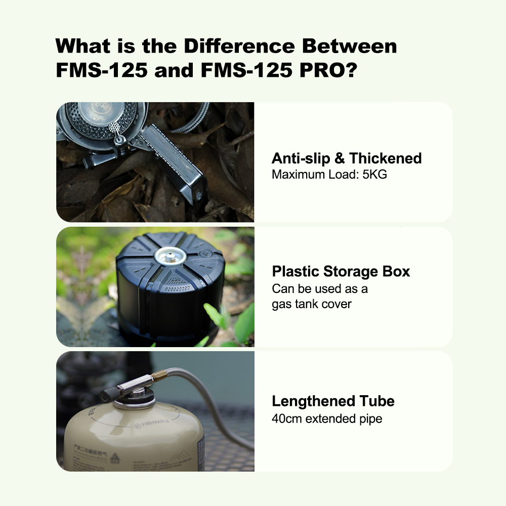 เตากันลมเมเปิ้ลแบ่งเตาแก๊ส3240 - Cooking On Camping Stove บทวิจารณ์และราคา