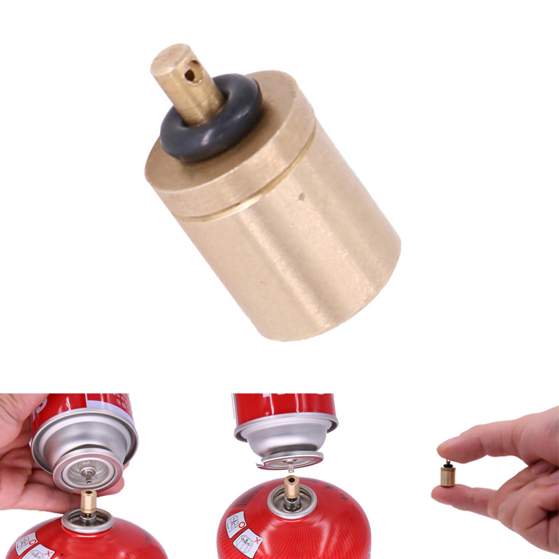 อะแดปเตอร์เติมก๊าซบิวเทนสำหรับ - Cooking On Camping Stove บทวิจารณ์และราคา