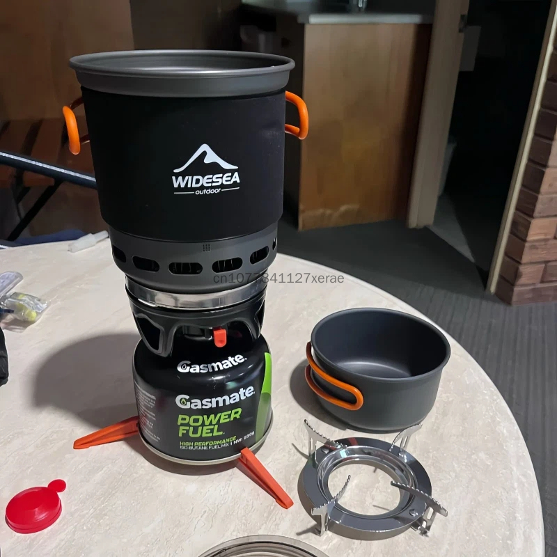 ระบบทำอาหารสำหรับตั้งแคมป์พร้อ - Camping Cooking Pot Set บทวิจารณ์และราคา