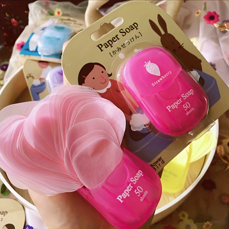 แผ่นสบู่แบบพกพา 50 ชิ้น |   สำ - Biodegradable Soap Camp บทวิจารณ์และราคา