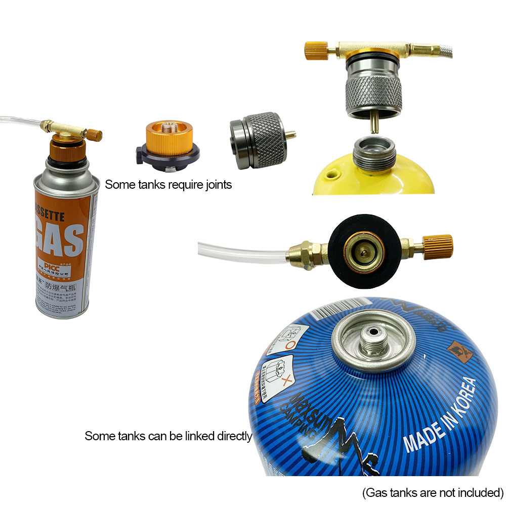 อะแดปเตอร์เติมแก๊สสำหรับตั้งแค - Cooking On Camping Stove บทวิจารณ์และราคา