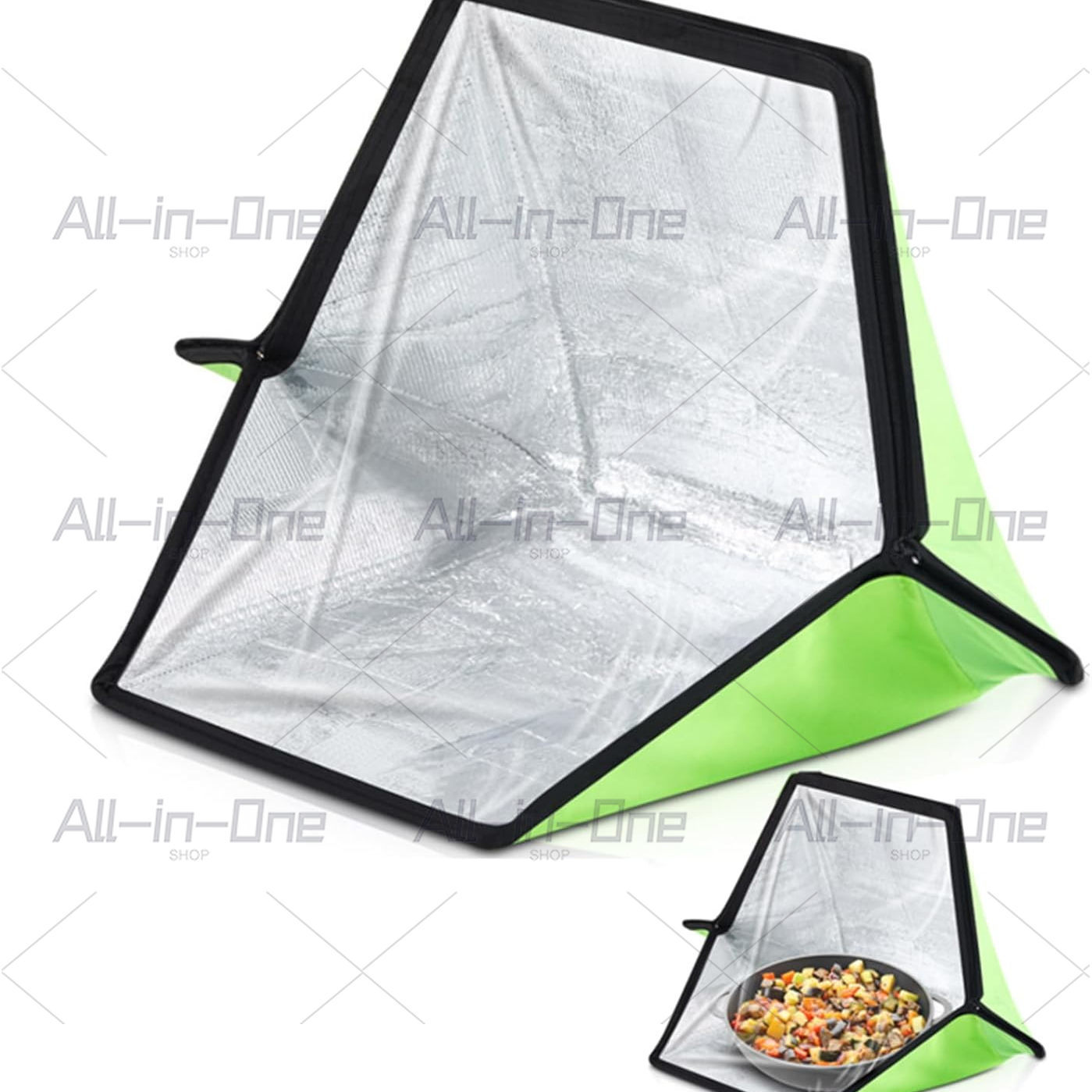 เตาอบพลังงานแสงอาทิตย์แบบพกพา  - Solar Oven Camp บทวิจารณ์และราคา