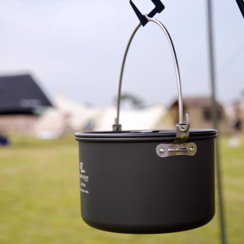 4.5L Camping แขวนหม้อเครื่องคร - Camping Cooking One Pot บทวิจารณ์และราคา