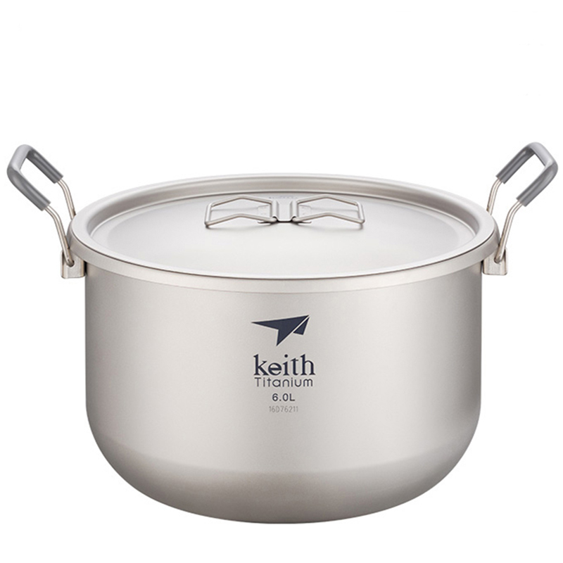 Keith-Camping ชุดทําอาหาร,เครื - Camping Cooking Pot Set บทวิจารณ์และราคา