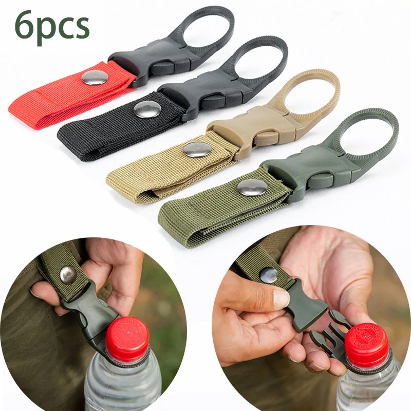 6pcs Camping Webbing BUCKLE Ho - Camping Cooking Hanger บทวิจารณ์และราคา