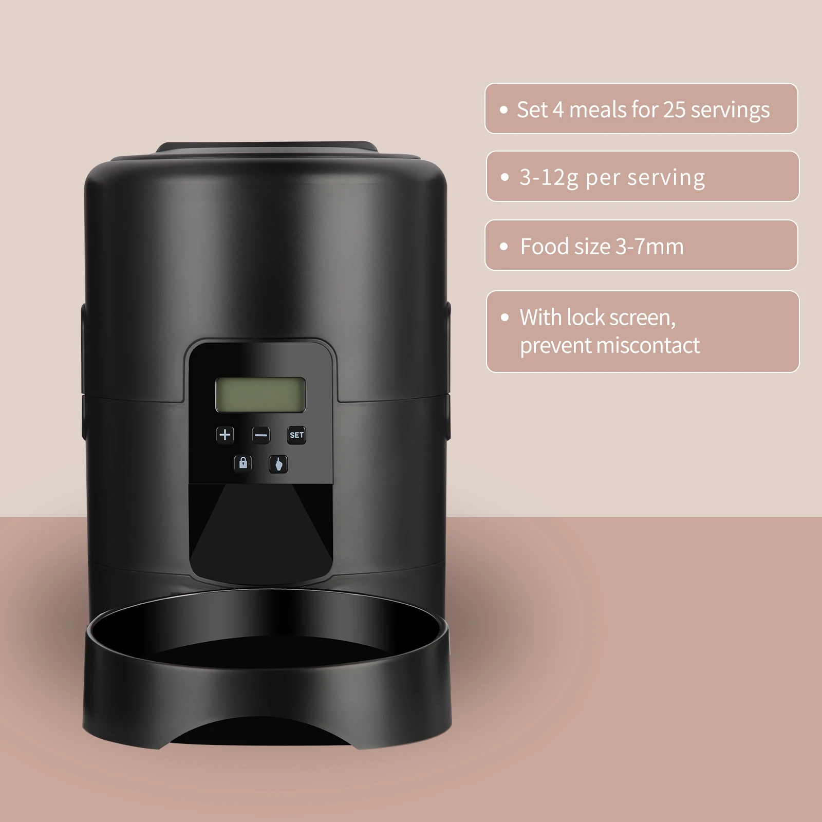เครื่องให้อาหารสัตว์เลี้ยงอัตโ - Camping Cooking Food บทวิจารณ์และราคา