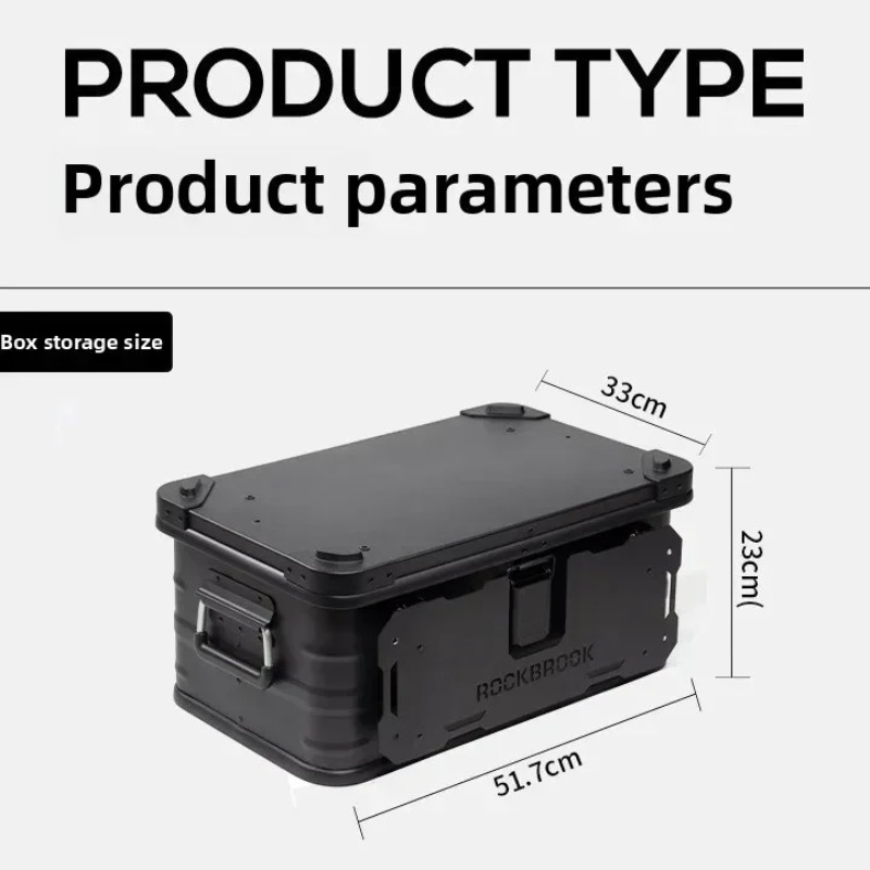 ร็อคบรูค 	 กล่องเก็บของสำหรับต - Camping Cooking Box บทวิจารณ์และราคา