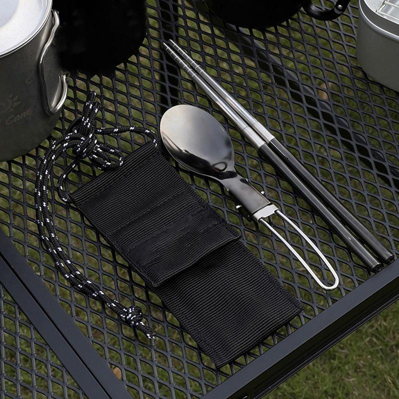 ช้อนตะเกียบพับได้ Travel Campi - Camping Cooking And Eating Set บทวิจารณ์และราคา