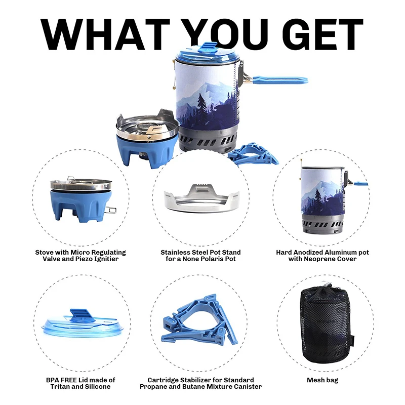 เมเปิลไฟ X1 X2 X3 X5กลางแจ้ง K - Camping Cooking One Pot บทวิจารณ์และราคา