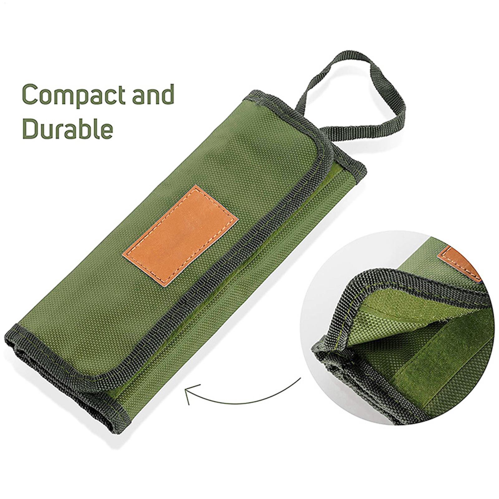 กระเป๋าเก็บอุปกรณ์ทำครัว กระเป - Camping Cooking Utensil Roll บทวิจารณ์และราคา