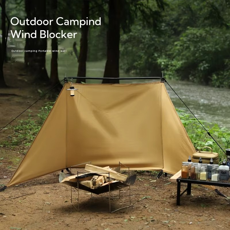 แผงกันลมสำหรับทำอาหารแคมป์ปิ้ง - Camping Cooking Wind Blocker บทวิจารณ์และราคา
