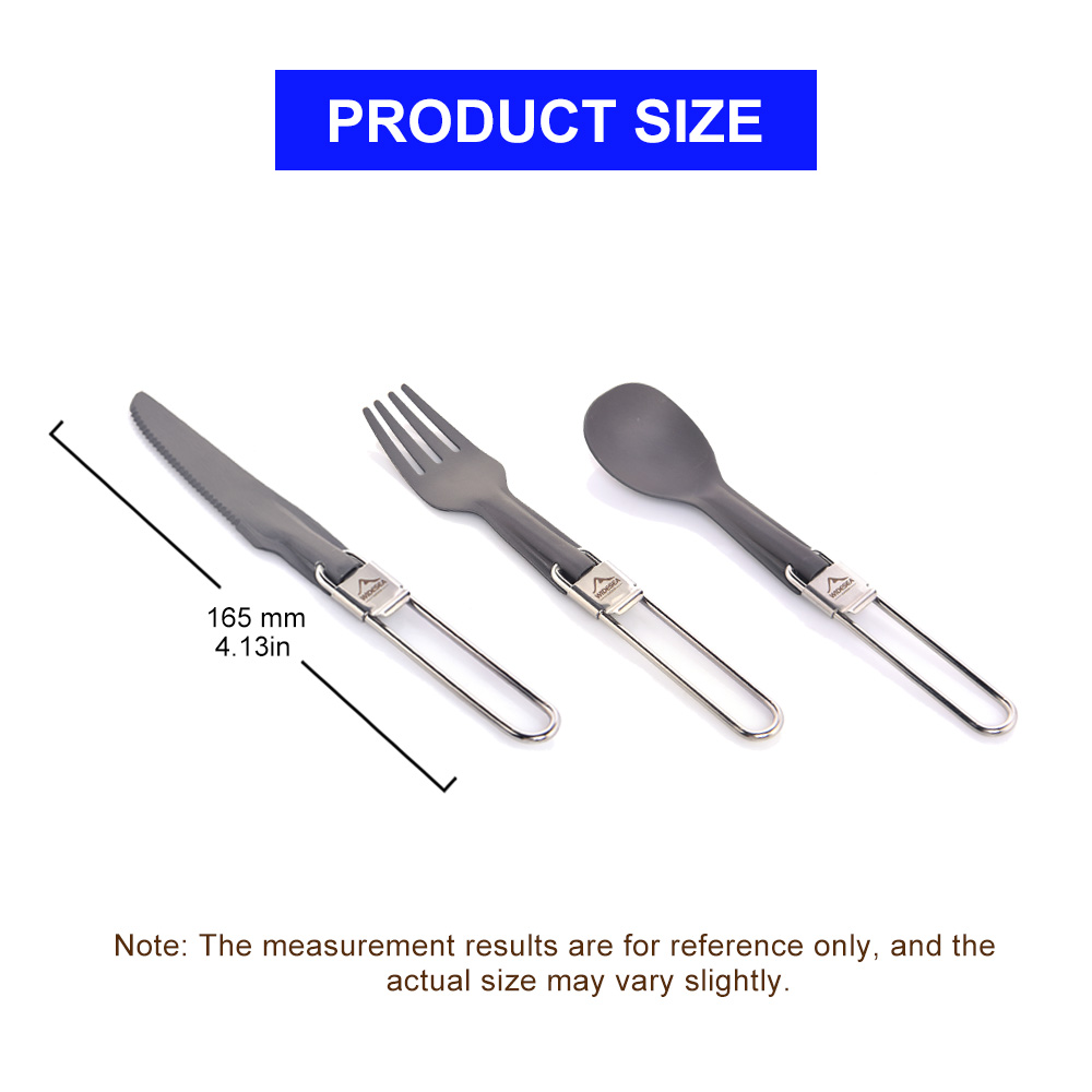 Widesea ตั้งแคมป์ช้อนส้อมมีดชุ - Camping Cooking And Eating Set บทวิจารณ์และราคา