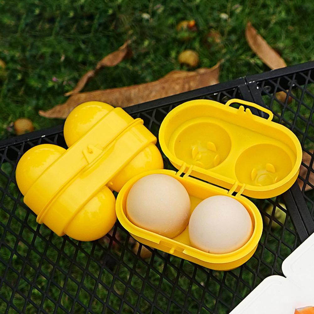 กล่องเก็บไข่แบบ2ช่องกล่องใส่ไข - Camping Cooking Box บทวิจารณ์และราคา