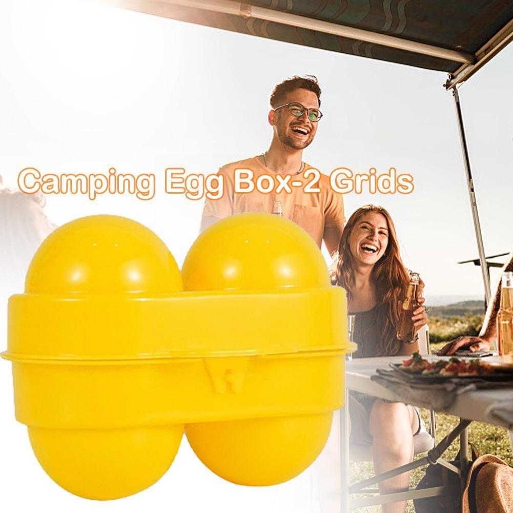 กล่องเก็บไข่แบบ2ช่องกล่องใส่ไข - Camping Cooking Box บทวิจารณ์และราคา