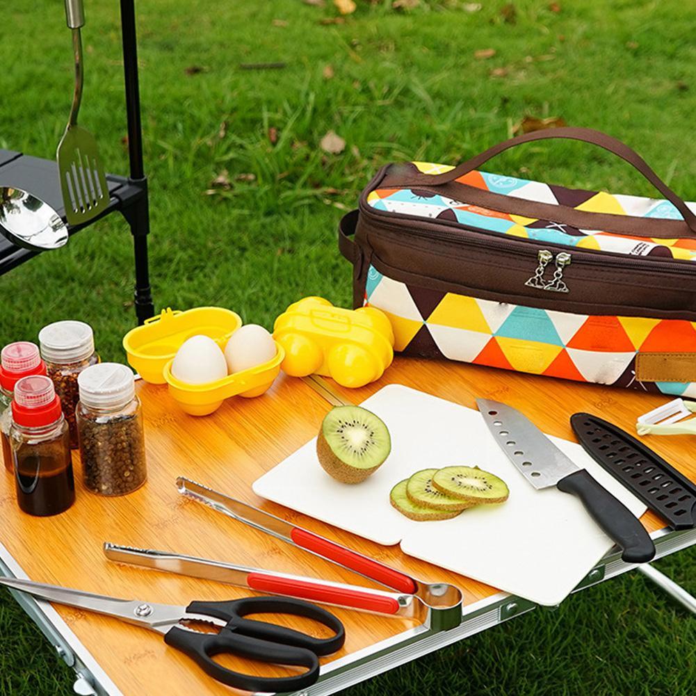 กล่องเก็บไข่แบบ2ช่องกล่องใส่ไข - Camping Cooking Box บทวิจารณ์และราคา