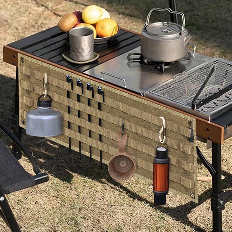 อุปกรณ์จัดหลังคาสำหรับตั้งแคมป - Camping Cooking Utensil Roll บทวิจารณ์และราคา