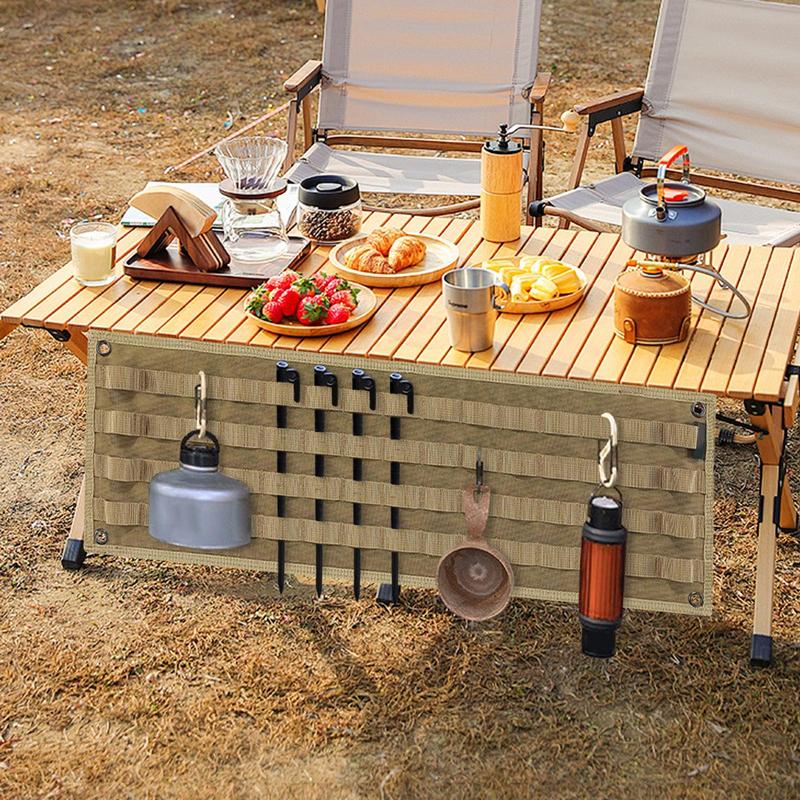 อุปกรณ์จัดหลังคาสำหรับตั้งแคมป - Camping Cooking Utensil Roll บทวิจารณ์และราคา
