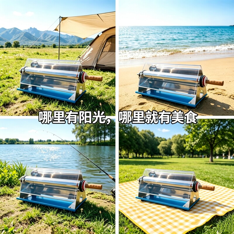 เตาปิ้งย่างพลังงานแสงอาทิตย์แบ - Solar Oven Camp บทวิจารณ์และราคา