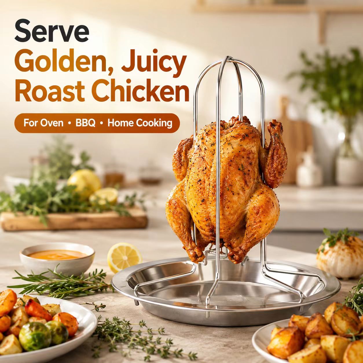 ขาตั้งย่างไก่แบบพกพาสำหรับบาร์ - Camping Cooking Bbq บทวิจารณ์และราคา