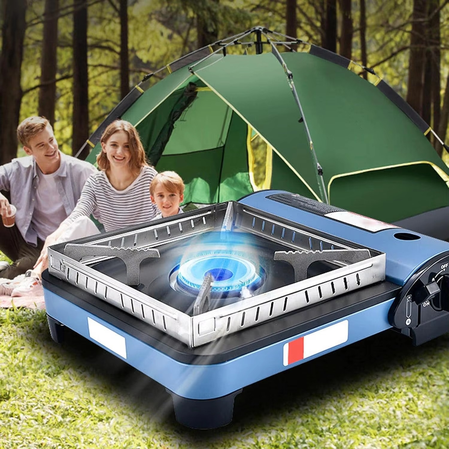 แผ่นบังลมสำหรับเตาแคมป์ปิ้ง 2  - Camping Cooking Wind Blocker บทวิจารณ์และราคา