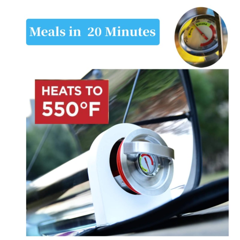 【2026】เตาอบพลังงานแสงอาทิตย์ D - Solar Oven Camp บทวิจารณ์และราคา