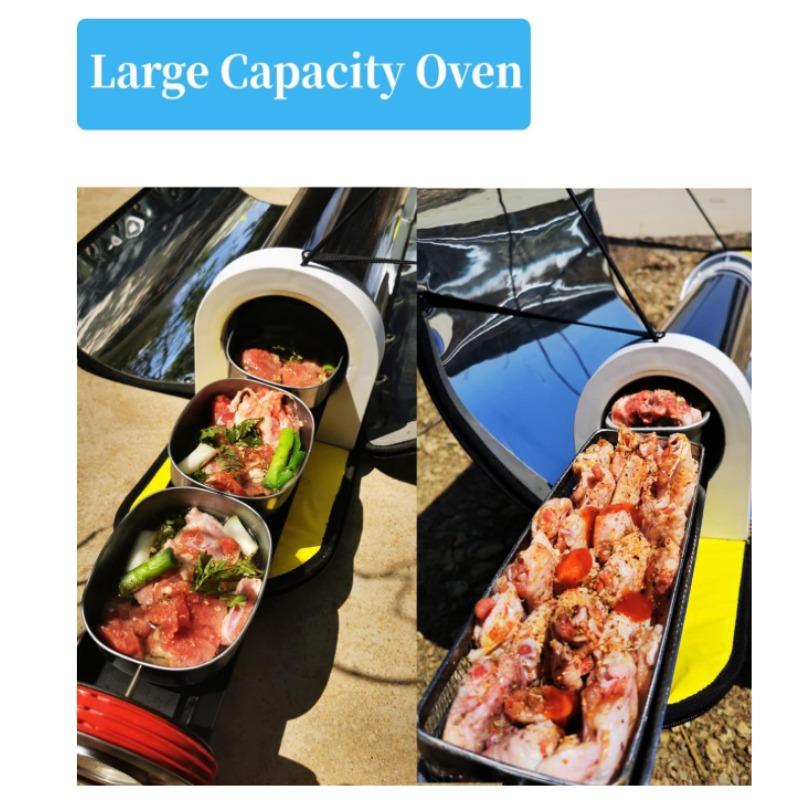 【2026】เตาอบพลังงานแสงอาทิตย์ D - Solar Oven Camp บทวิจารณ์และราคา