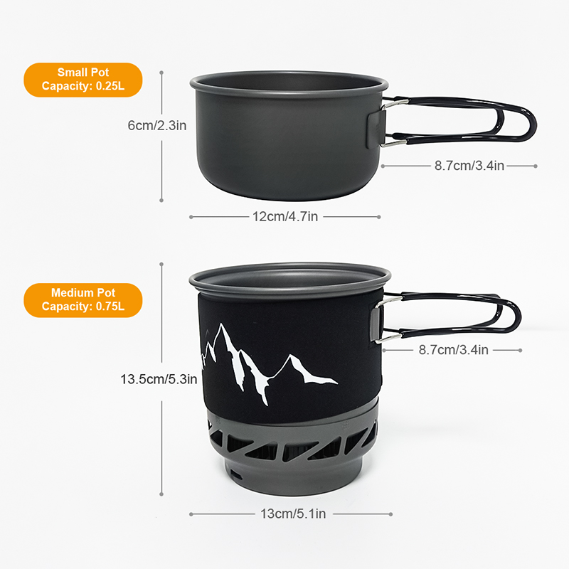 ตั้งแคมป์ทําอาหารชุดเตาหม้อกระ - Camping Cooking One Pot บทวิจารณ์และราคา
