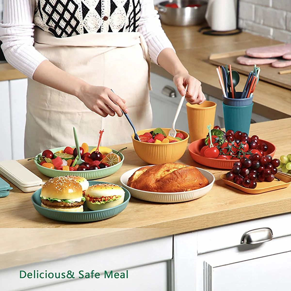 ชุดจานชามสเตนเลสแบบตั้งโต๊ะ16ช - Camping Cooking And Eating Set บทวิจารณ์และราคา