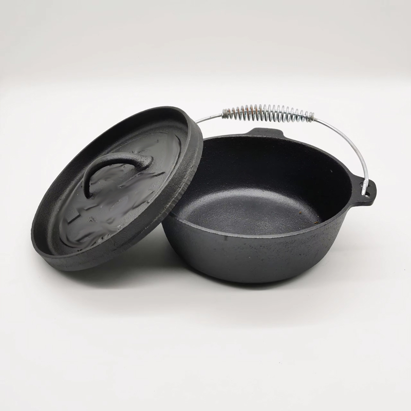 หม้อเหล็กหล่อ 2QT ขนาด 20 ซม.  - Camp Dutch Oven Cast บทวิจารณ์และราคา