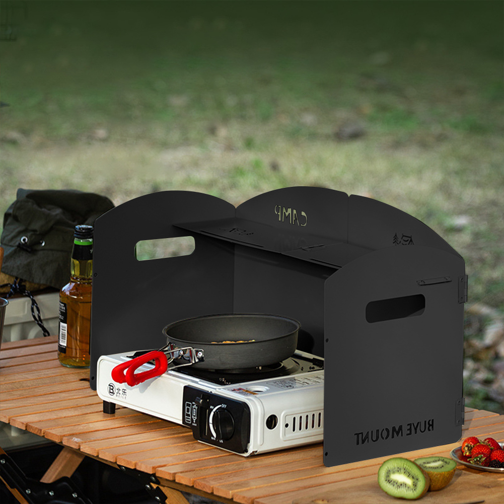 เตาแก๊สตั้งแคมป์แบบพับได้กระจก - Cooking On Camping Stove บทวิจารณ์และราคา