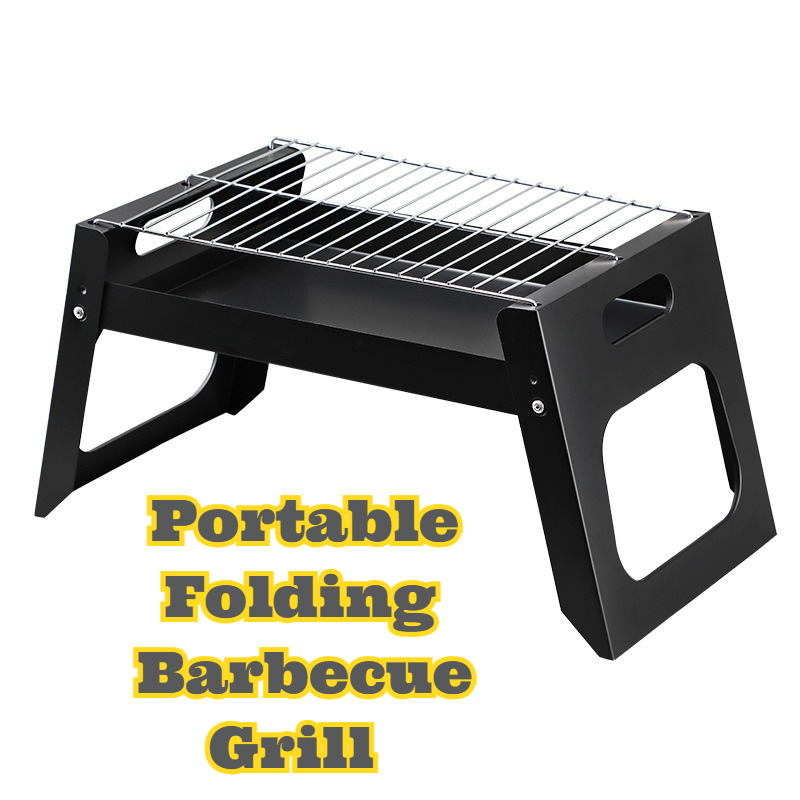 เตาบาร์บีคิวถ่านแบบพกพา พับได้ - Camping Cooking Bbq บทวิจารณ์และราคา