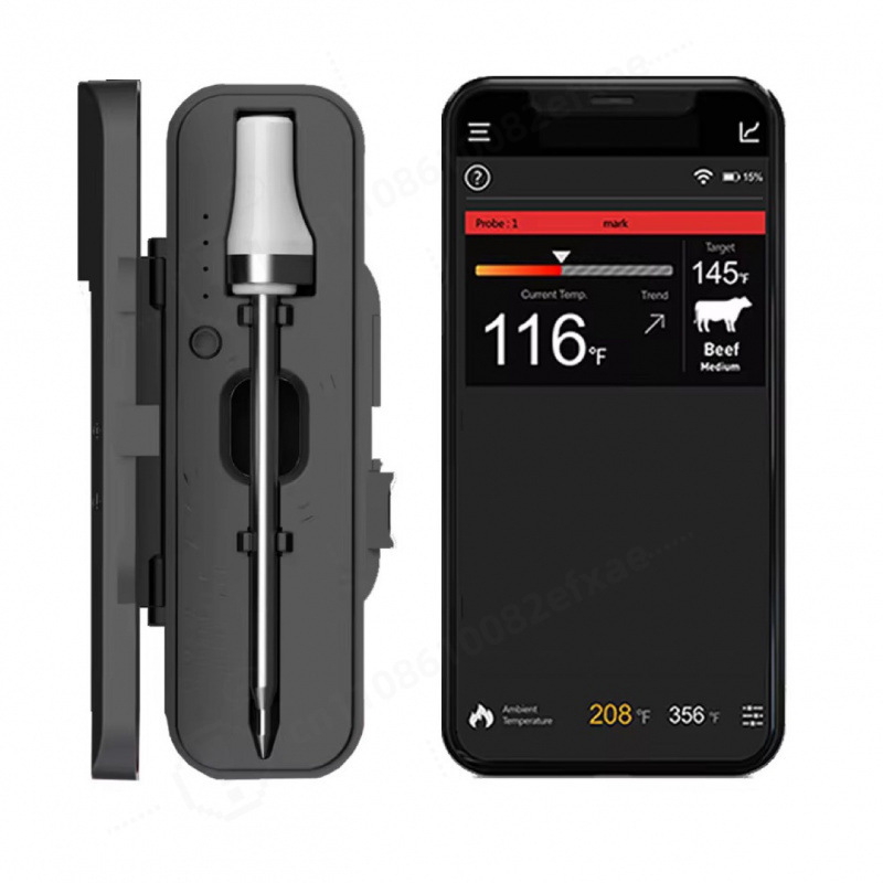 ไร้สายบลูทูธสมาร์ทมีทโพรบ SUS3 - Meat Thermometer Camp บทวิจารณ์และราคา
